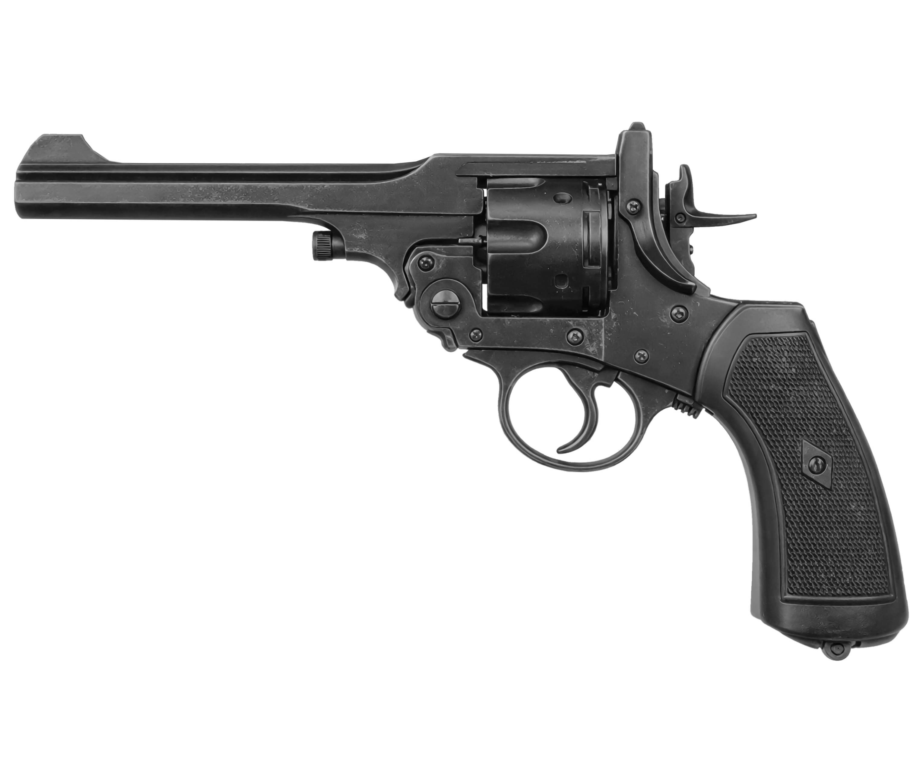 Пневматический револьвер Borner WS 4.5 мм (Webley Scott, Old, пулевой)