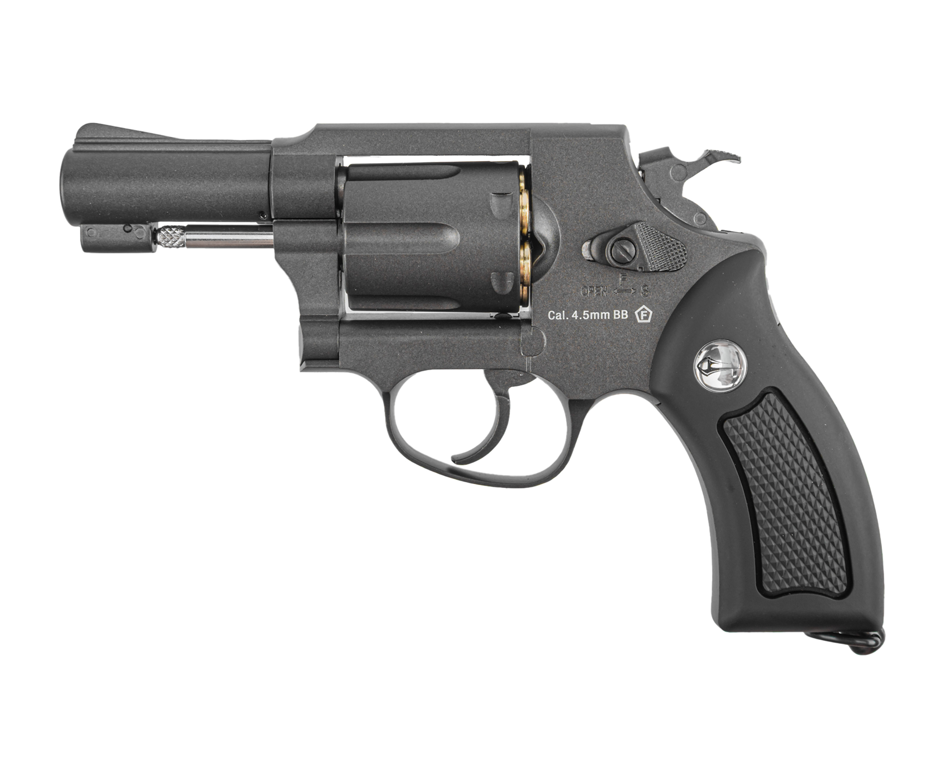 Пневматический револьвер Borner 731 4.5 мм (Smith Wesson, black)