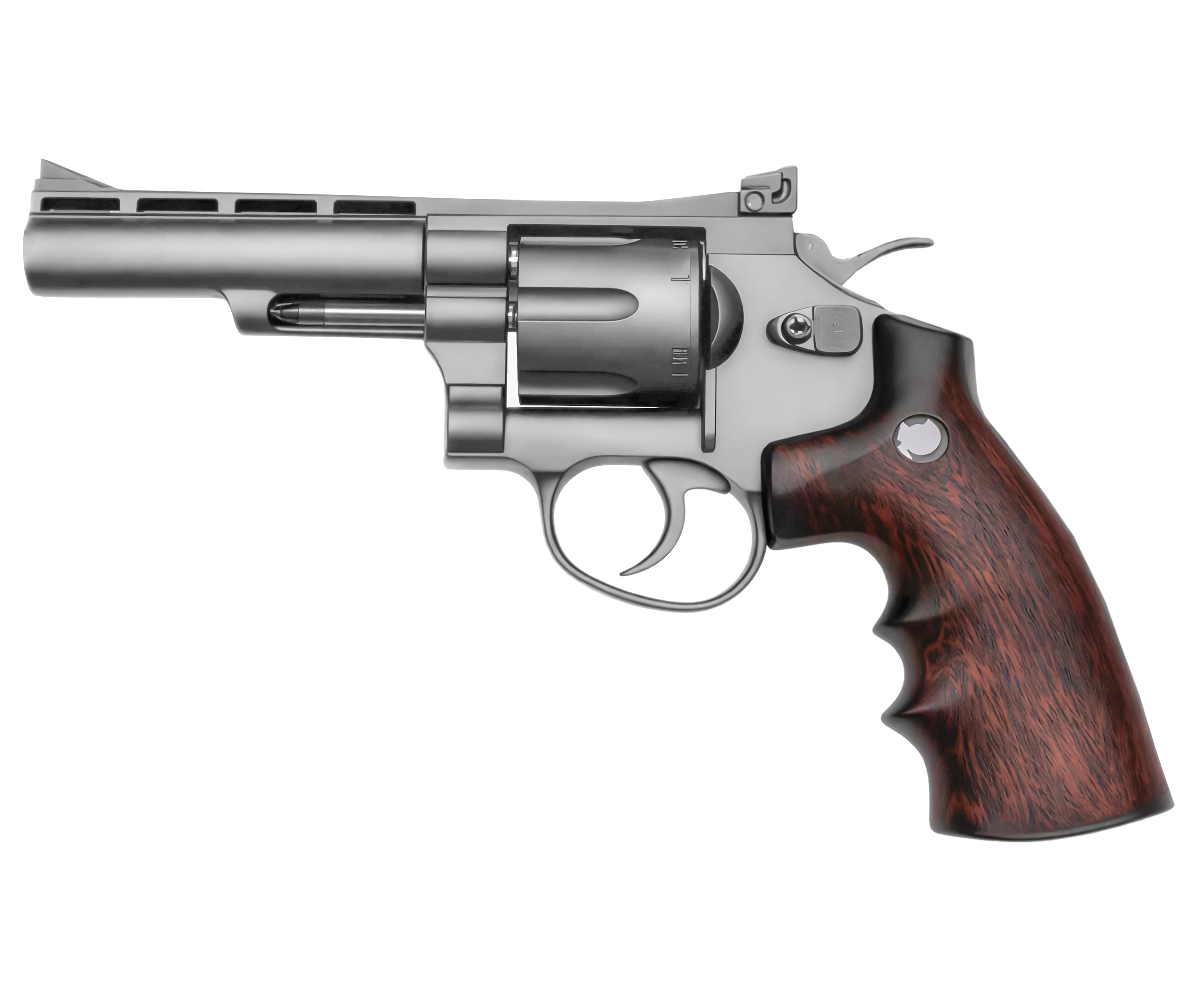Пневматический револьвер Borner 701 4.5 мм (Smith Wesson, silver)