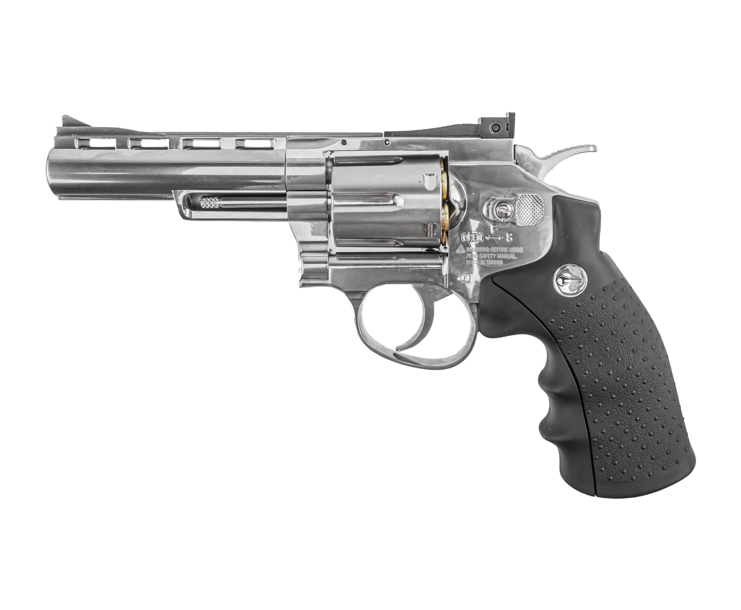 Пневматический револьвер Borner 701 4.5 мм (Smith Wesson, silver)