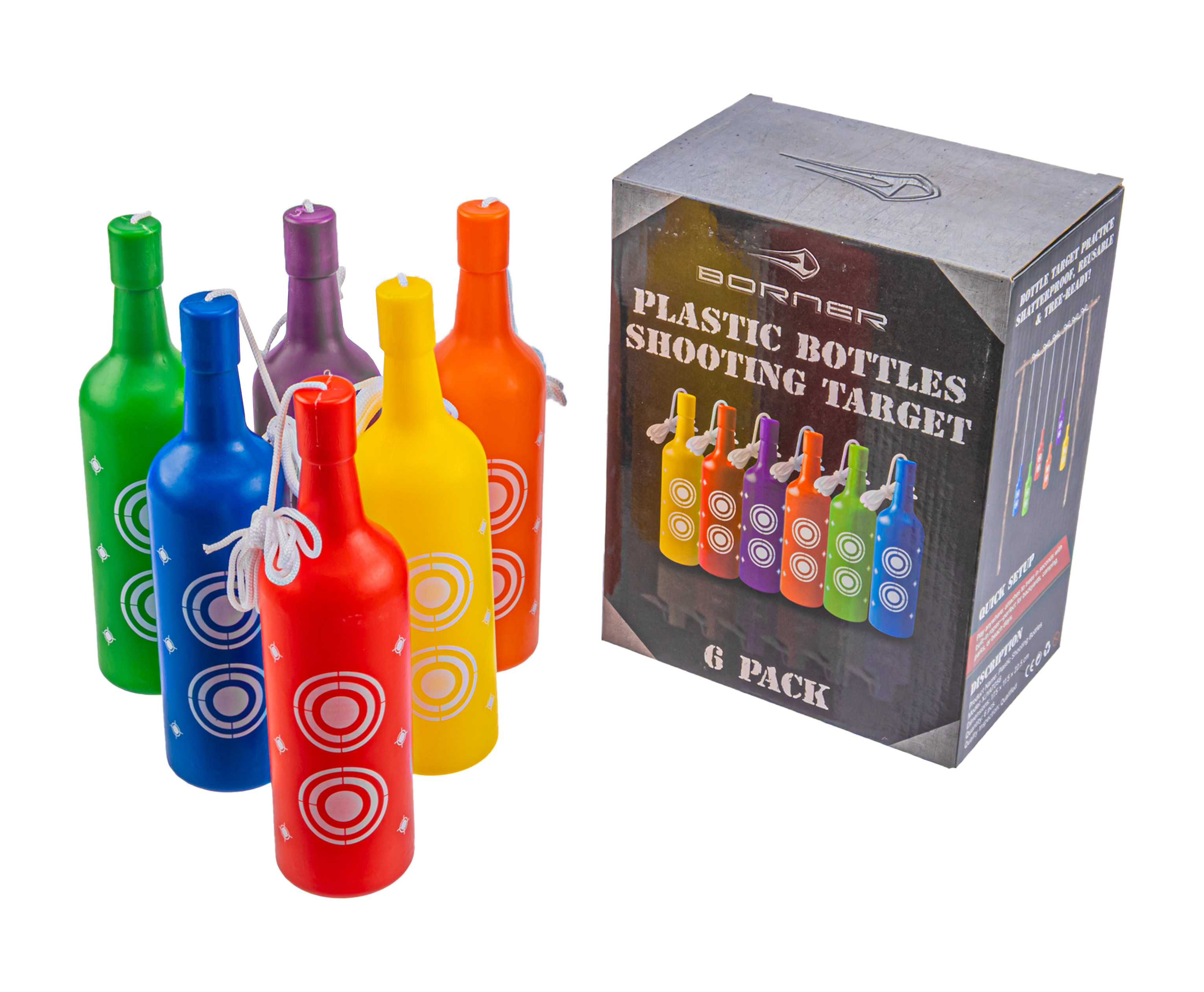 Набор мишеней Borner Shooting Bottles (6 шт)