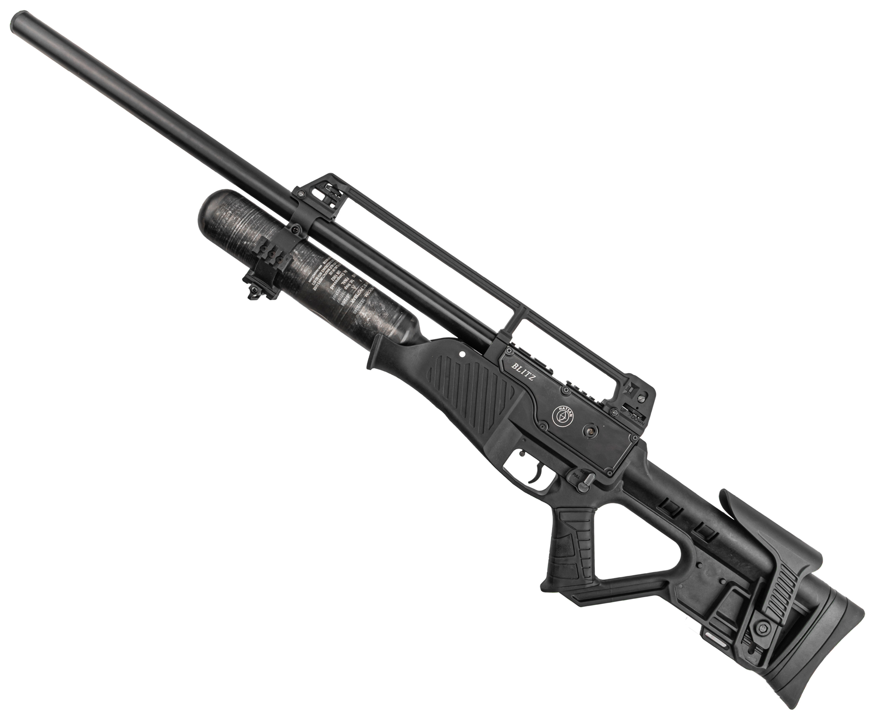 Уценка Пневматическая винтовка Hatsan Blitz 6.35 мм (3 Дж, пластик, автоматическая, уценка)