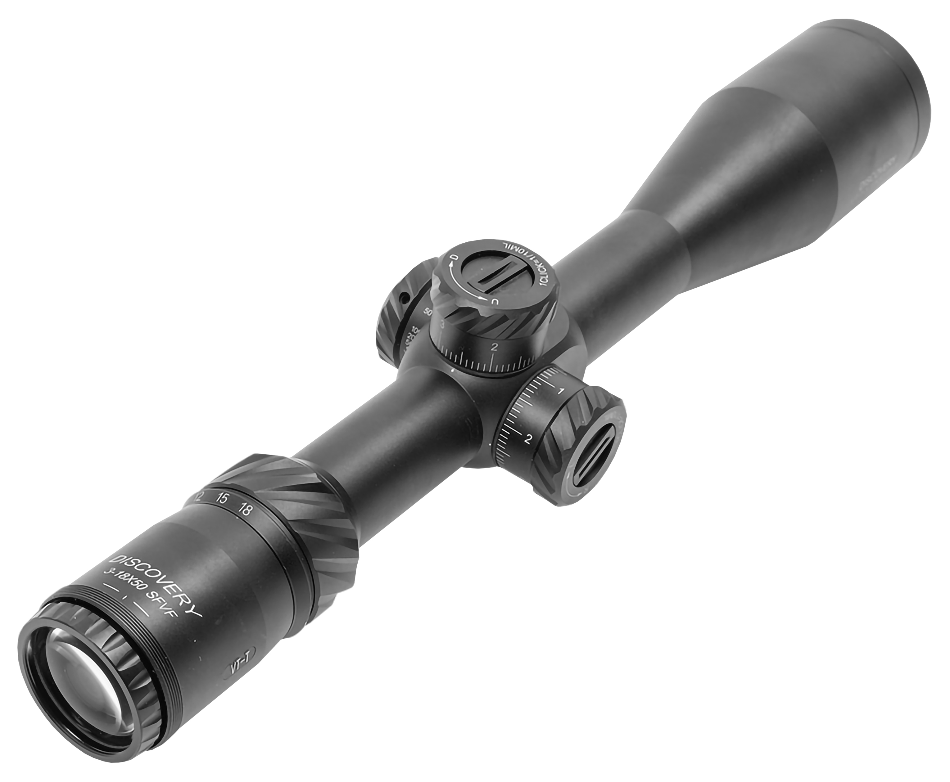 Оптический прицел Discovery VT-T 3-18x50 SFVF-N (30 мм, DLT FFP MIL, 0.25 МОА)