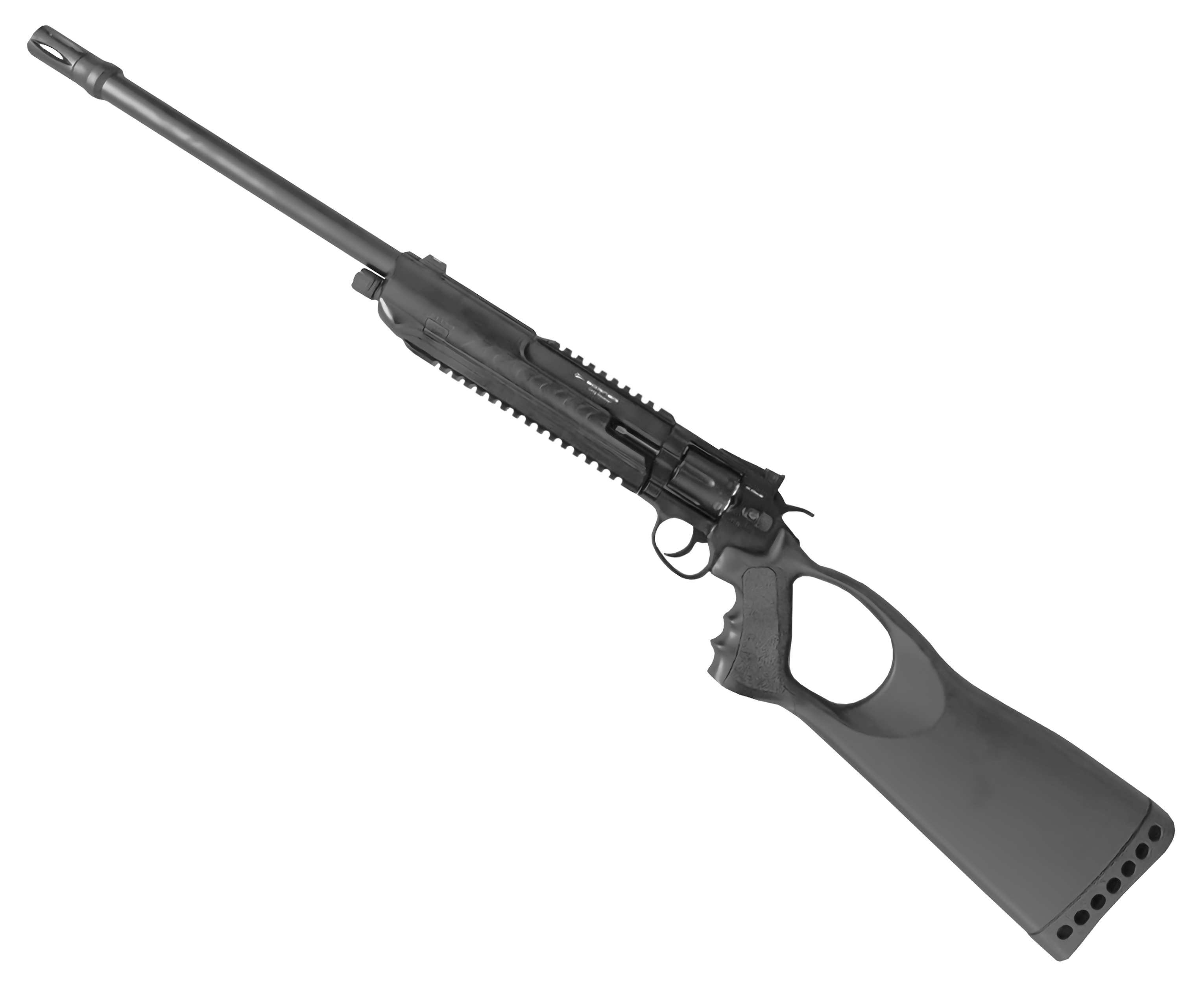 Пневматический револьвер Borner Long Revolver 4.5 мм (карабин)