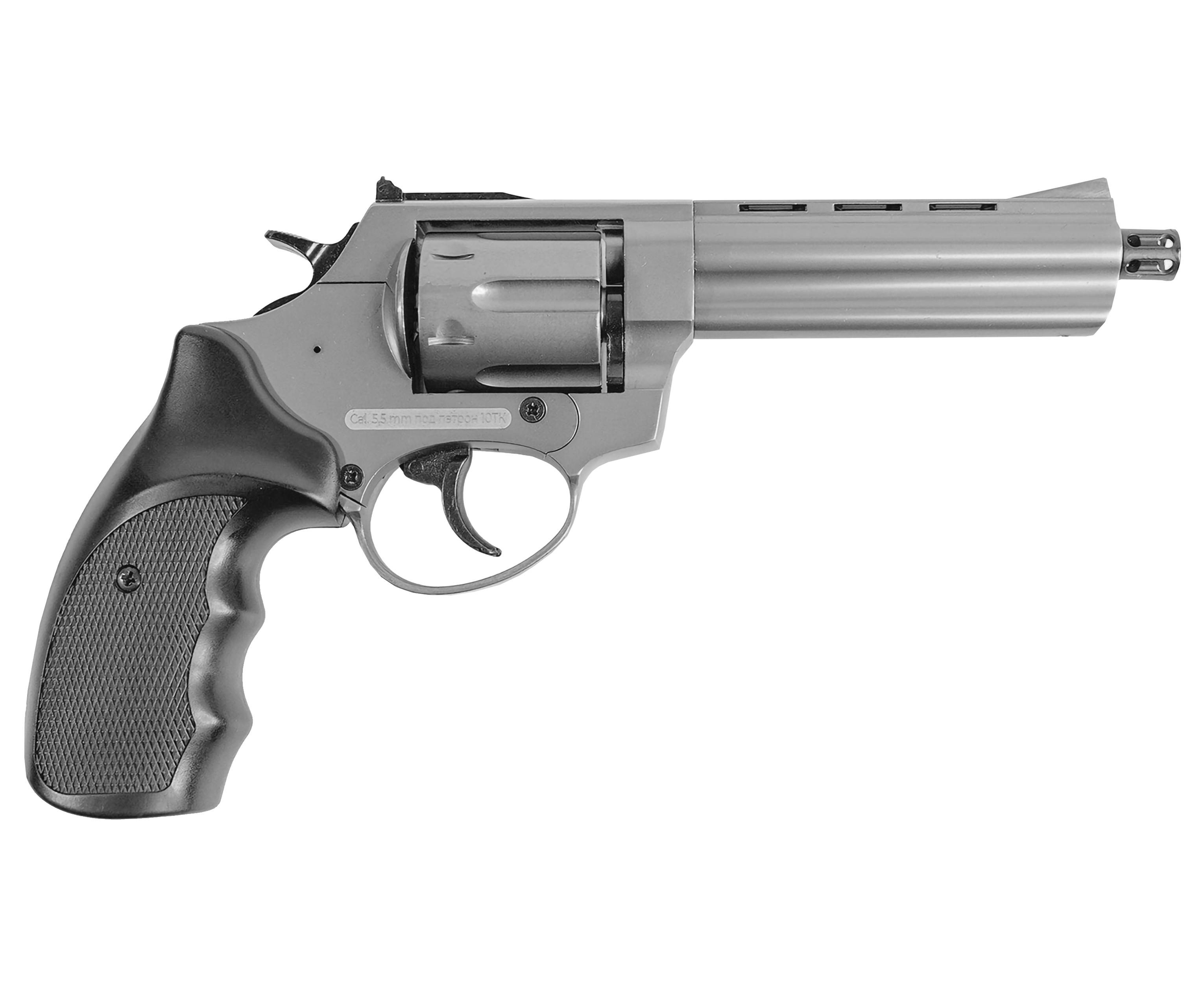 Сигнальный револьвер Курс-С Таурус S 4.5 дюйма 5.5 мм (10ТК, Smith & Wesson, белый)