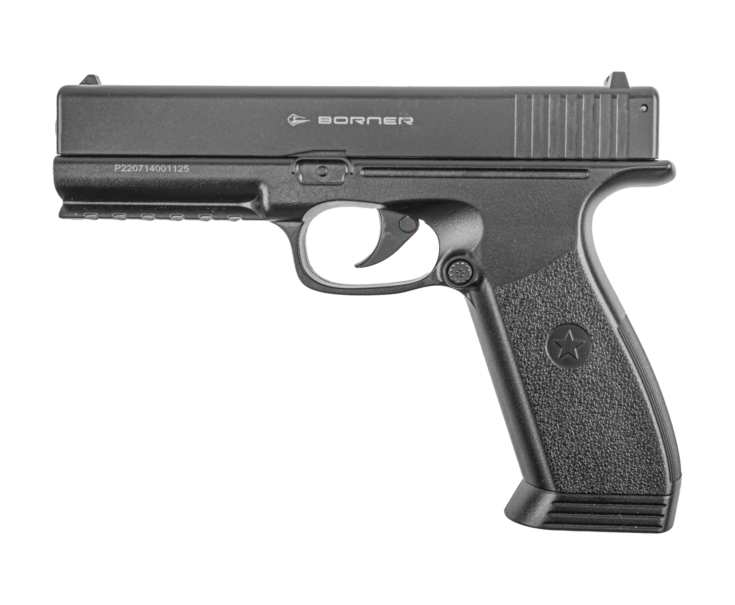 Уценка Пневматический пистолет Borner 17 4.5 мм (Glock 17)