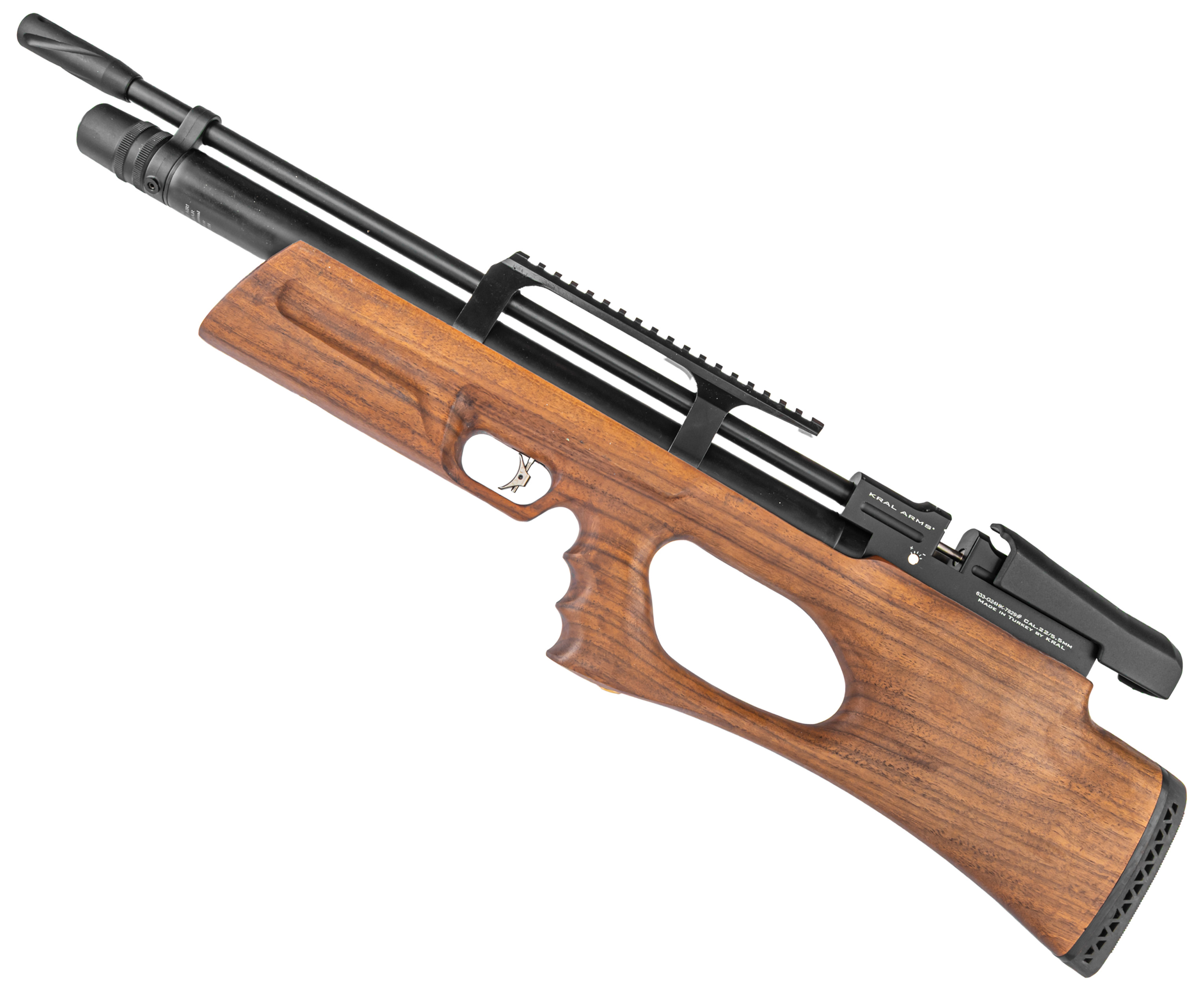 Уценка Пневматическая винтовка Kral Puncher Breaker 3W 5.5 мм (PCP, Bull-Pup, дерево)