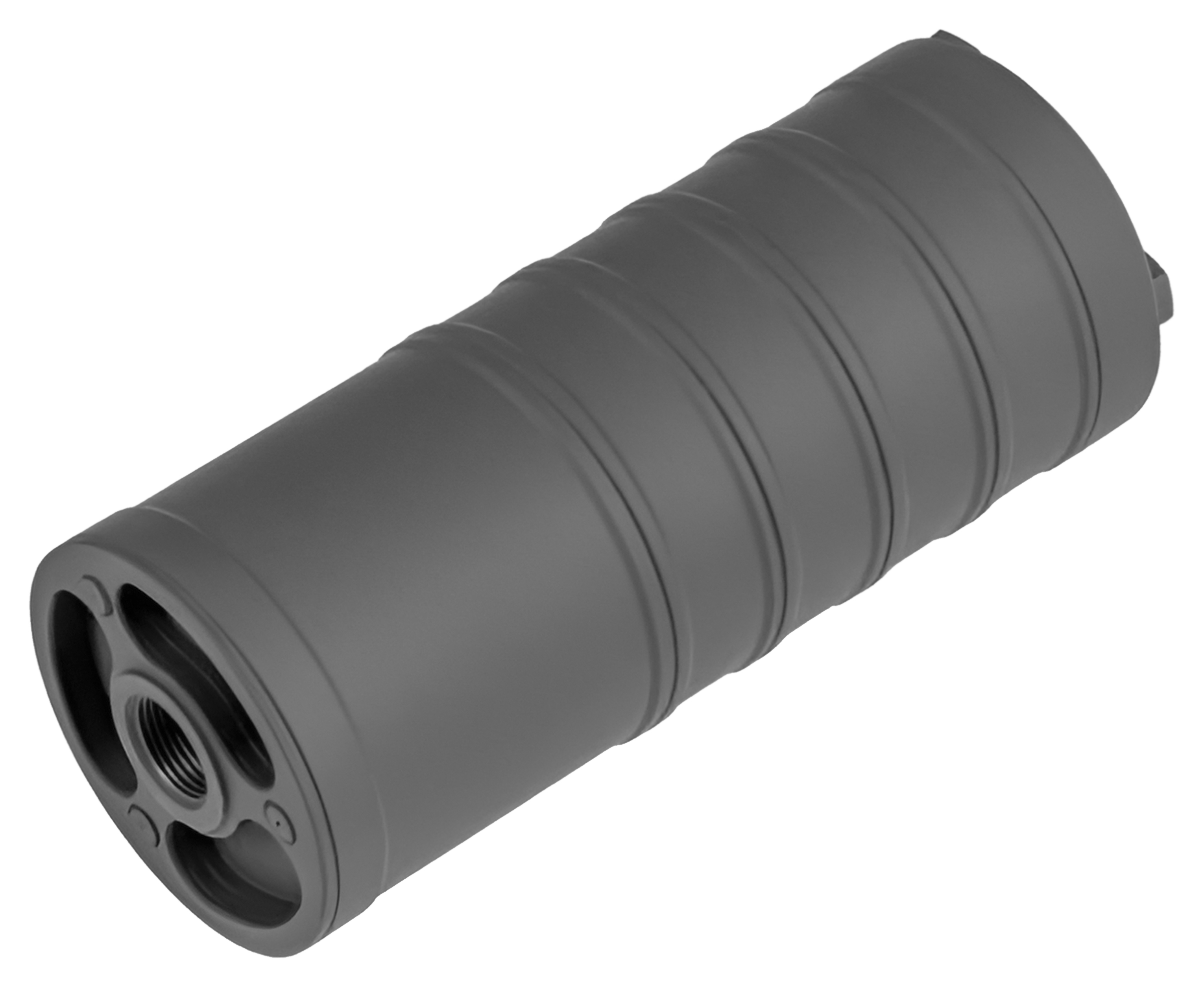 Укороченный ДТКП Гексагон Поток 2 Коротыш AR-15 (UNEF 1/2x28 TPI, .223Rem, 5 камер, сталь, 120 мм)