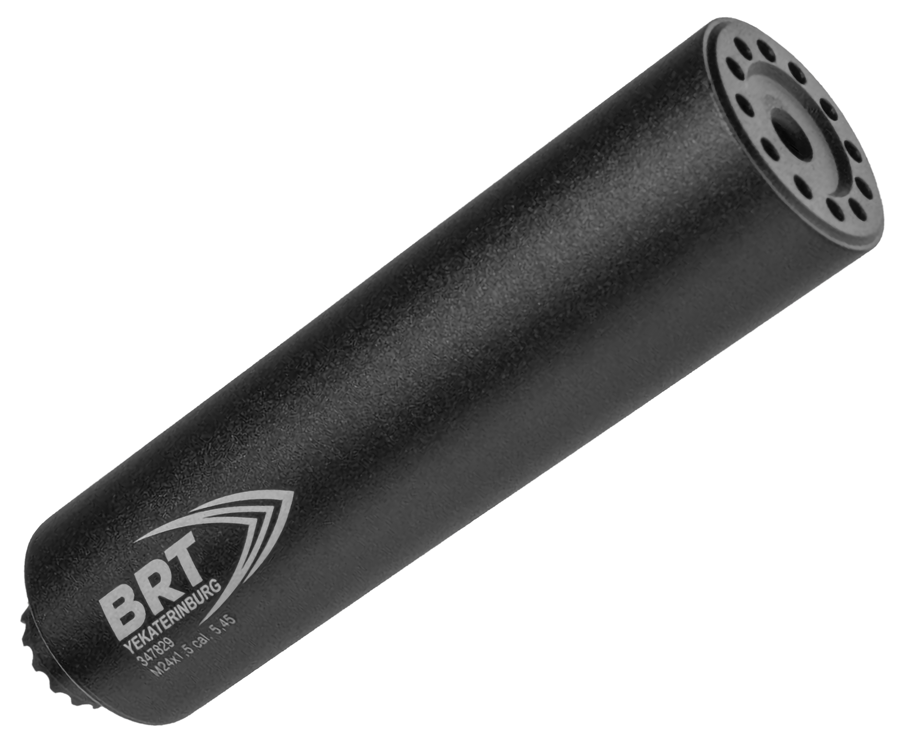 ДТКП BRT Барс M24x1.5R для АК (6 камер, 170 мм, 5.45x39 мм, .223 Rem, газоразгруз, черный)