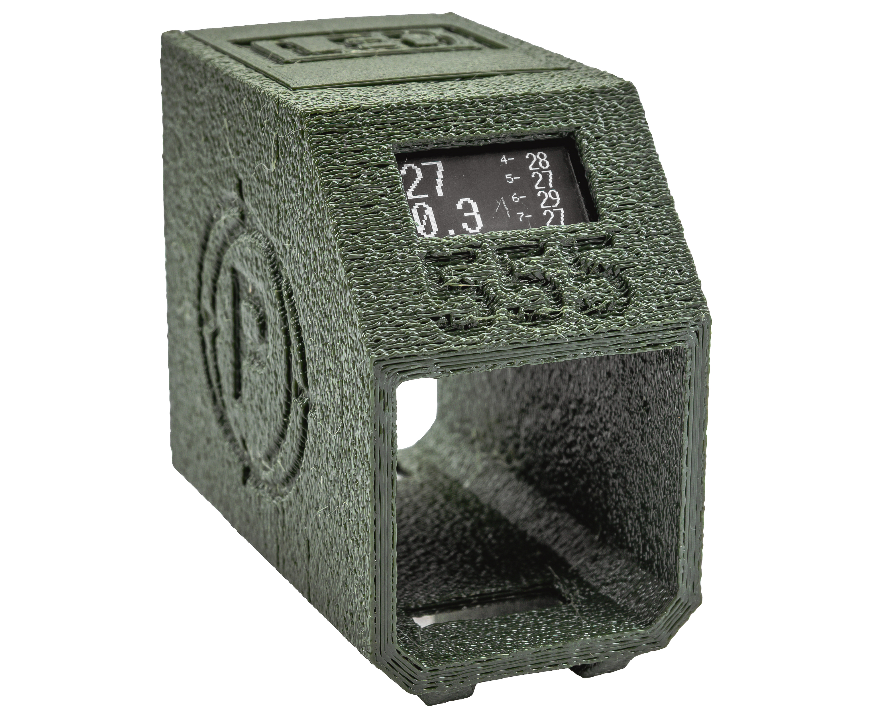 Рамочный хронограф Bond Gun BG-555 (OLED, BH-CH555D, зеленый)