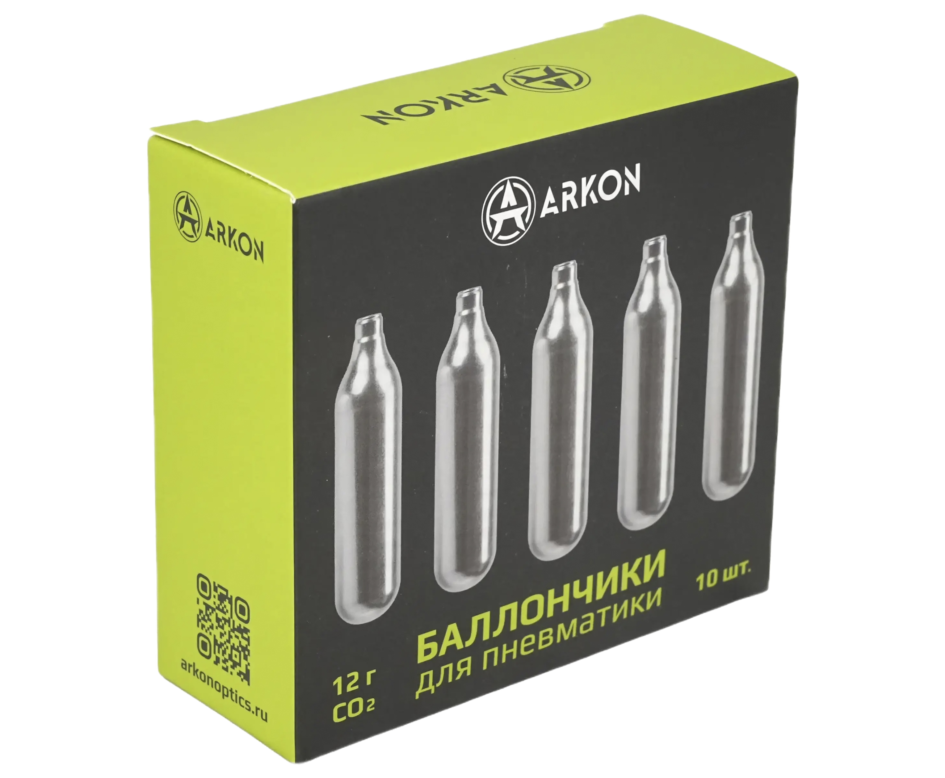Баллончики CO2 Arkon 10 шт (12 г, CG12-10)
