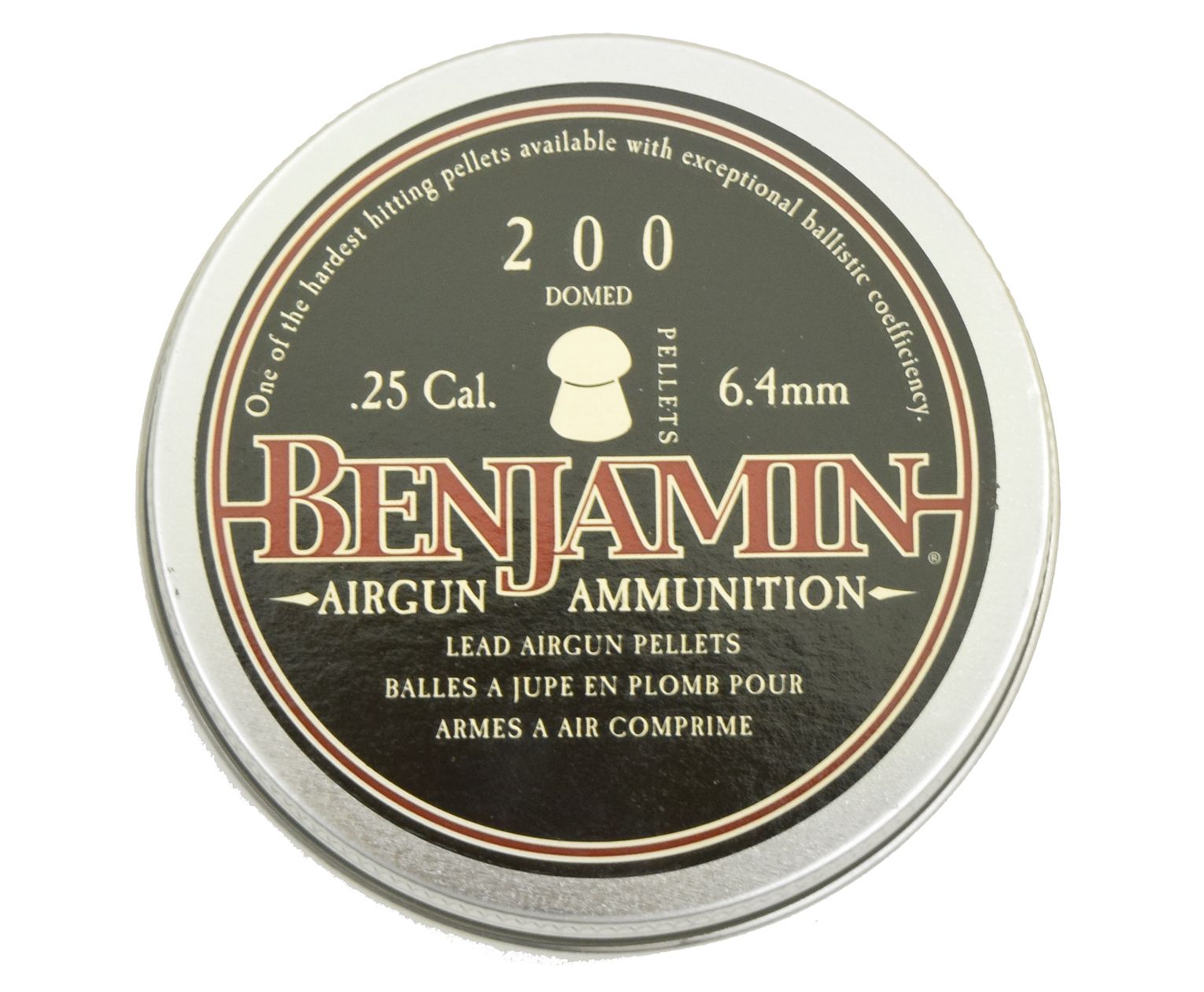 Пули пневматические Crosman Benjamin Discovery Domed 6.35 мм (200 шт, 1.8 г)