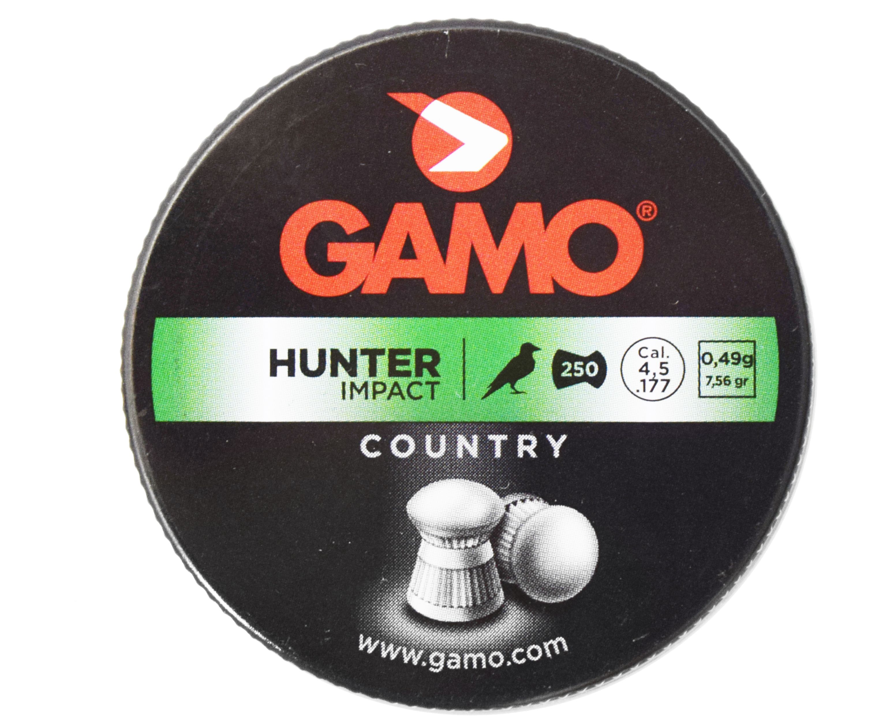 Пули пневматические Gamo Hunter 4.5 мм (250 шт, 0.49 г)