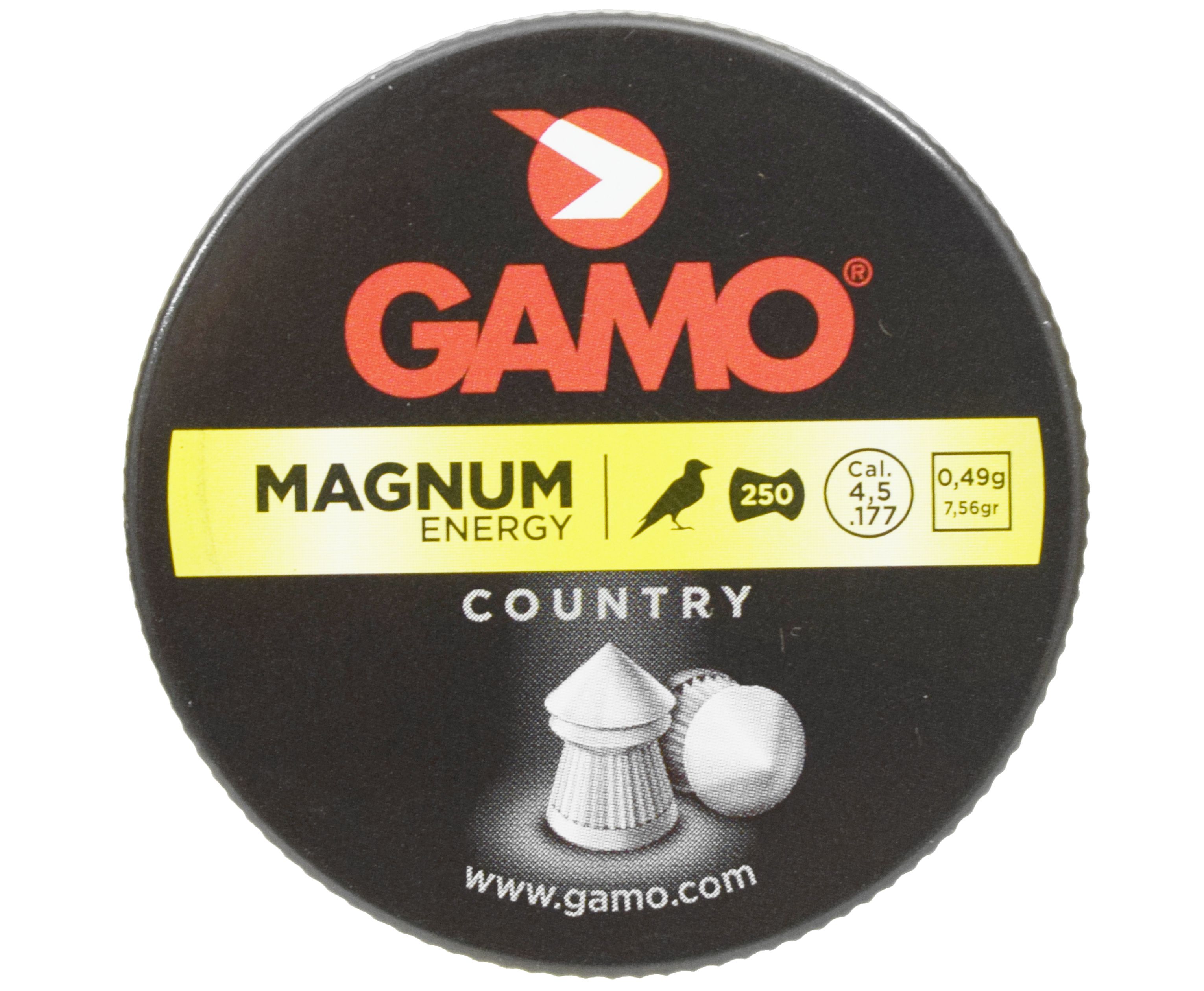 Пули пневматические Gamo Magnum 4.5 мм (250 шт, 0.51 г)