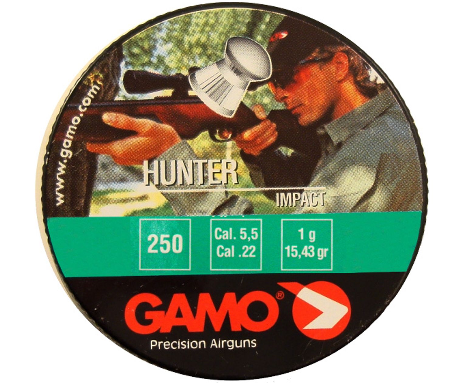 Пули пневматические Gamo Hunter 5.5 мм (250 шт, 1 г)