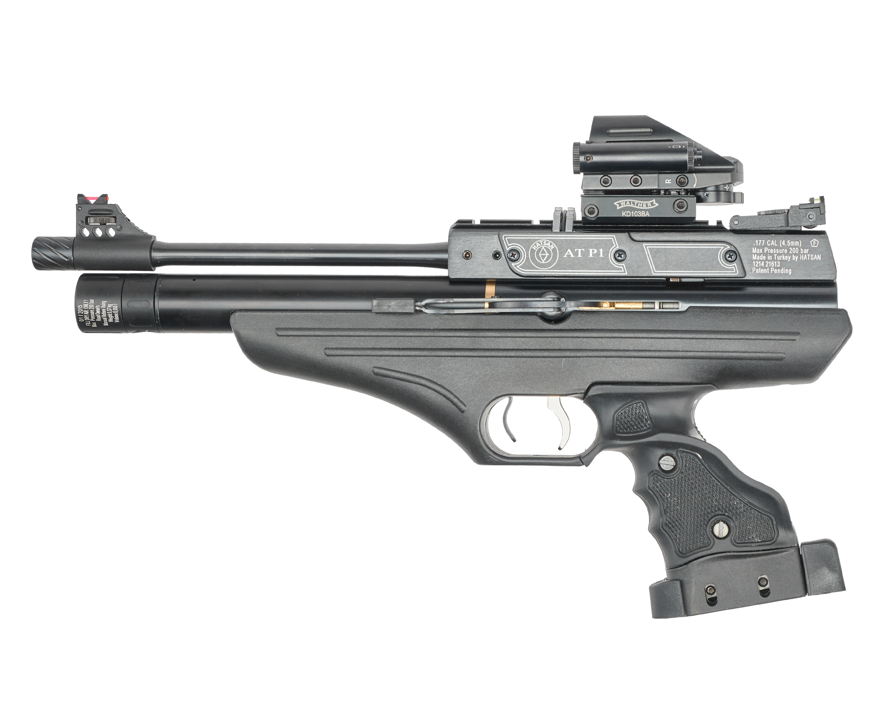 Пистолет пневматический Hatsan AT-P1 4.5 мм