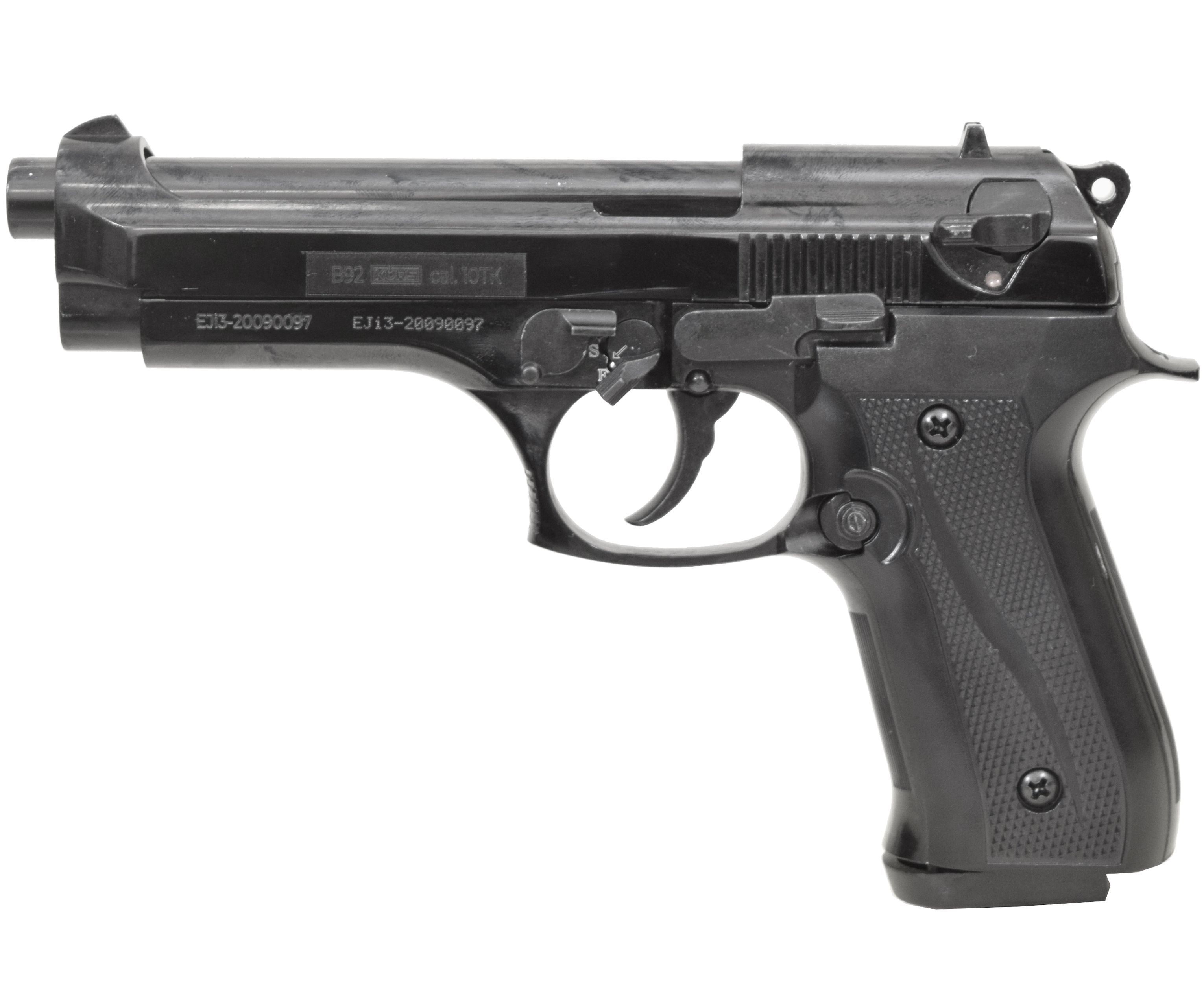 Охолощенный пистолет Beretta 92 СО Курс-С (B92 СО) купить в Москве и СПБ,  цена 23015 руб. Доставка по РФ!