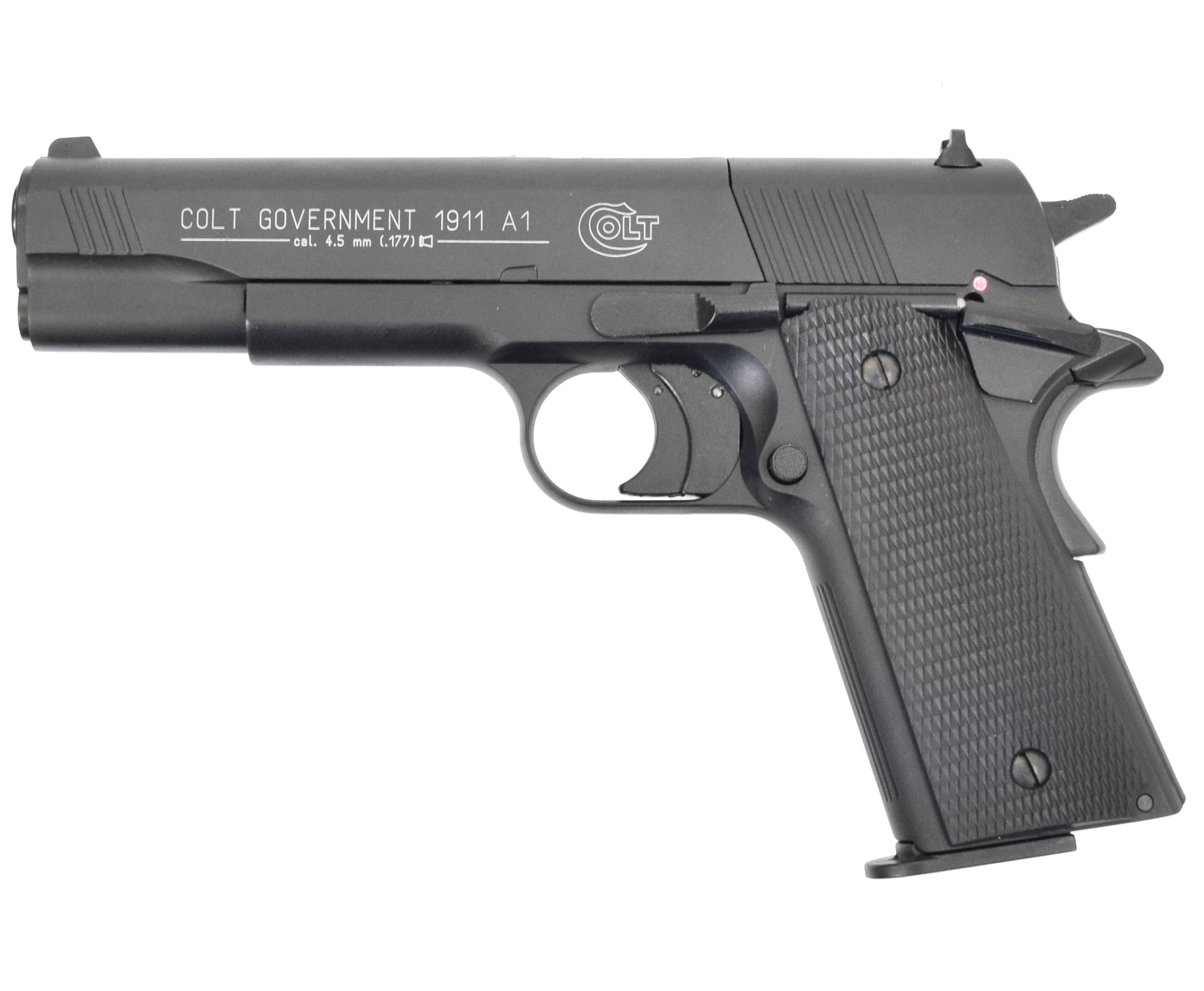 Пневматический пистолет Umarex Colt Government 1911 A1 (4.5 мм, металл, пулевой)