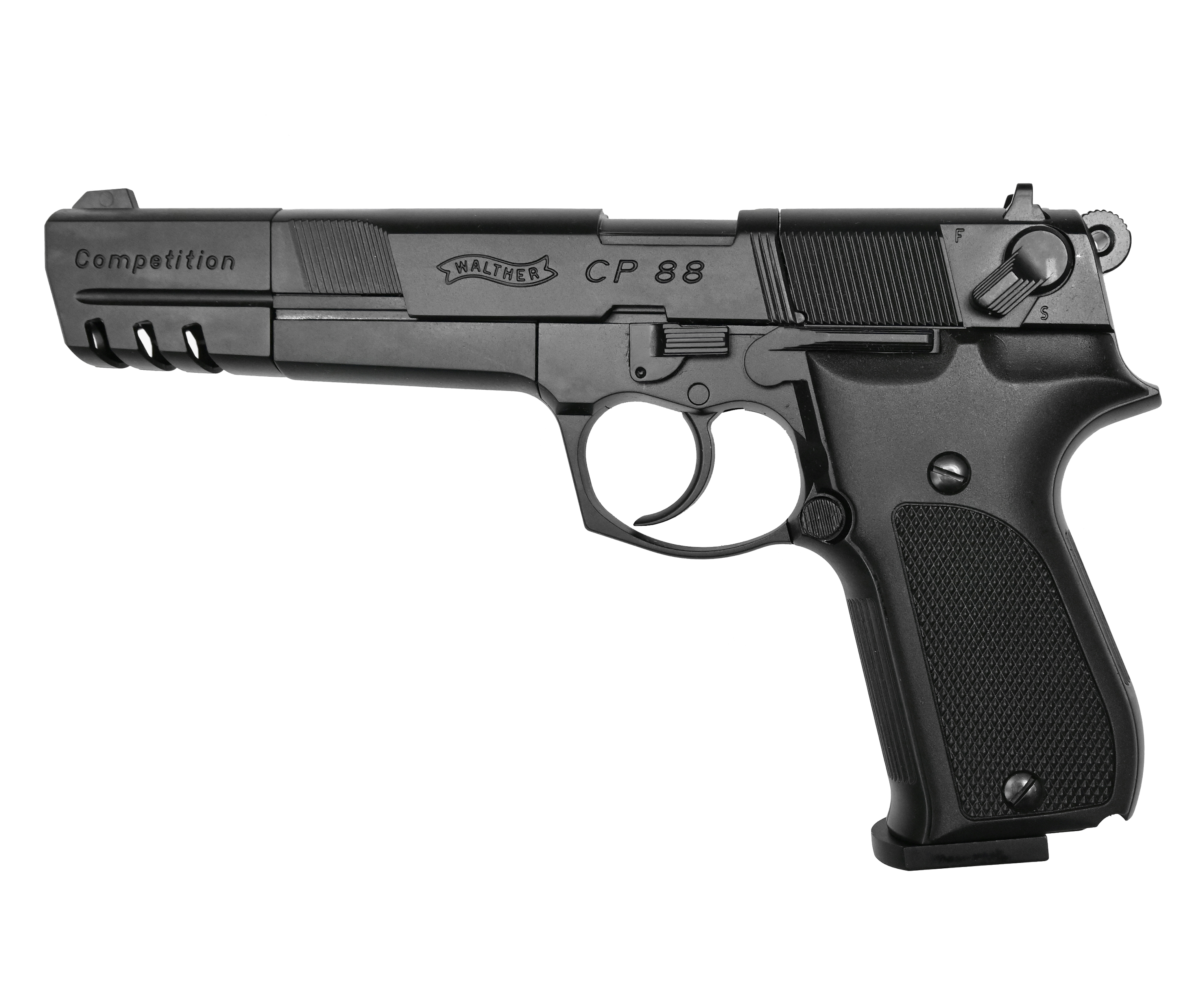 Пневматический пистолет Umarex Walther CP88 Competition (пулевой, металл, 4.5 мм)