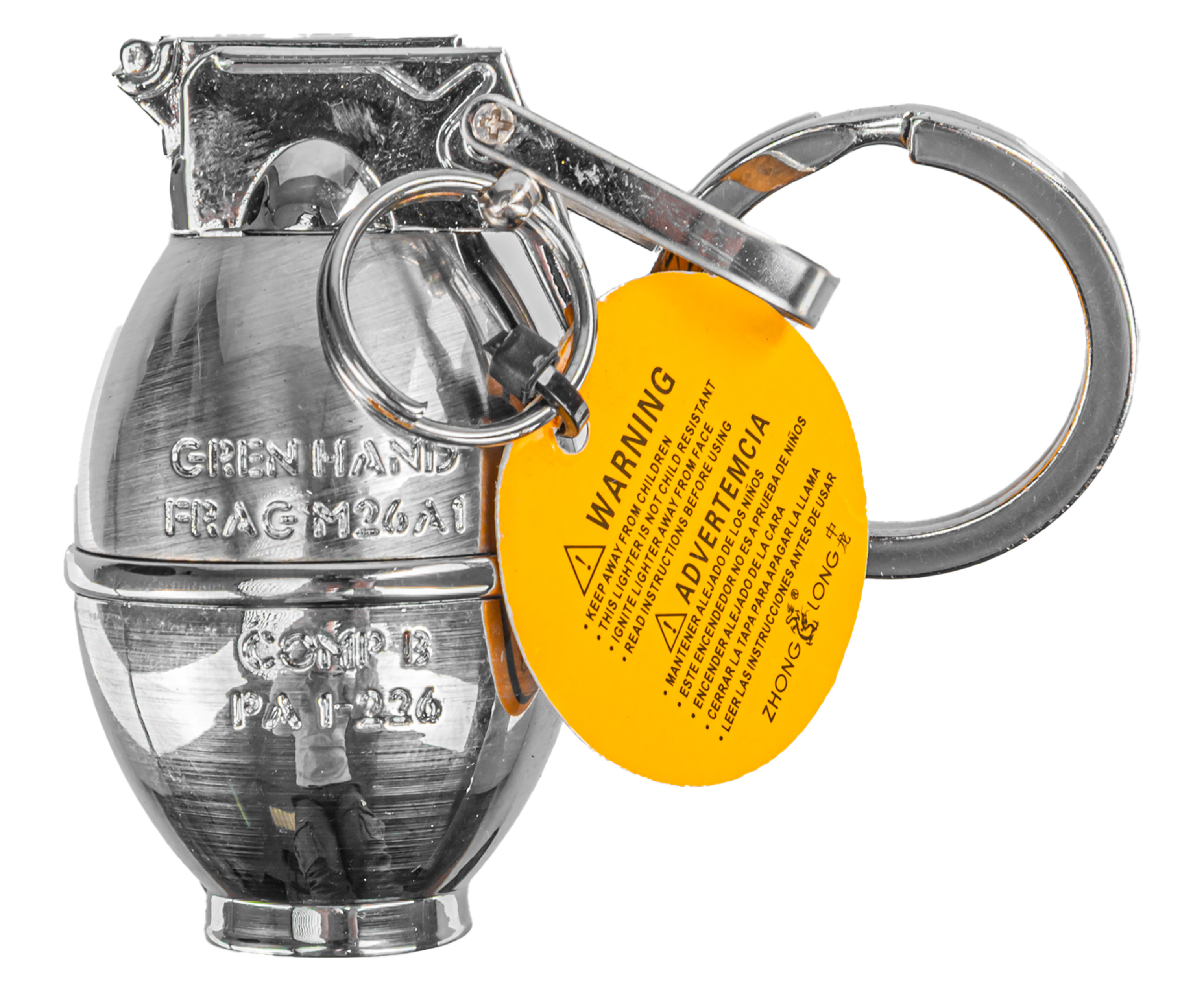 Зажигалка-граната Zhong Long 820C