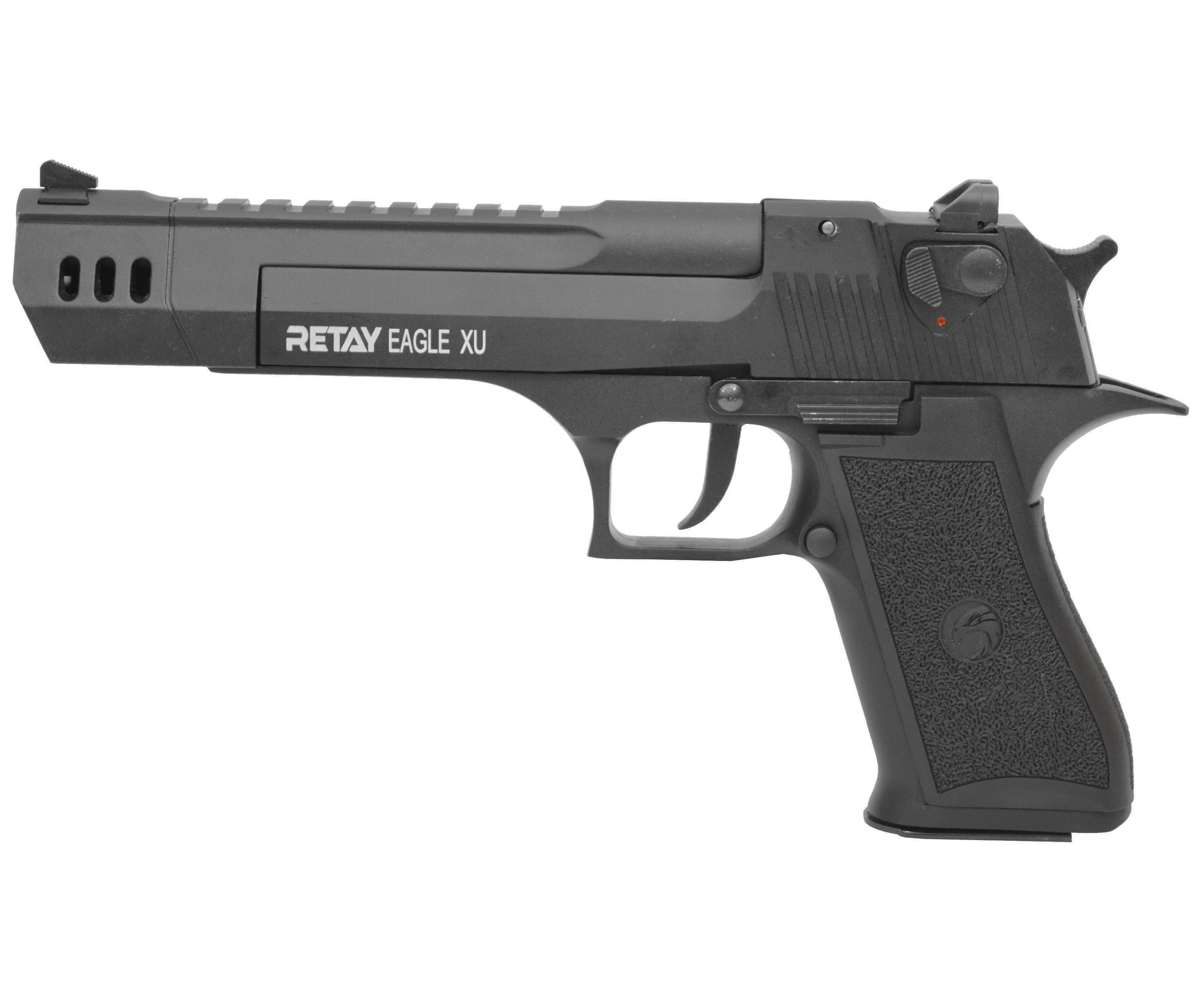  Охолощенный пистолет Retay Eagle XU (Черный, 9 РАК)