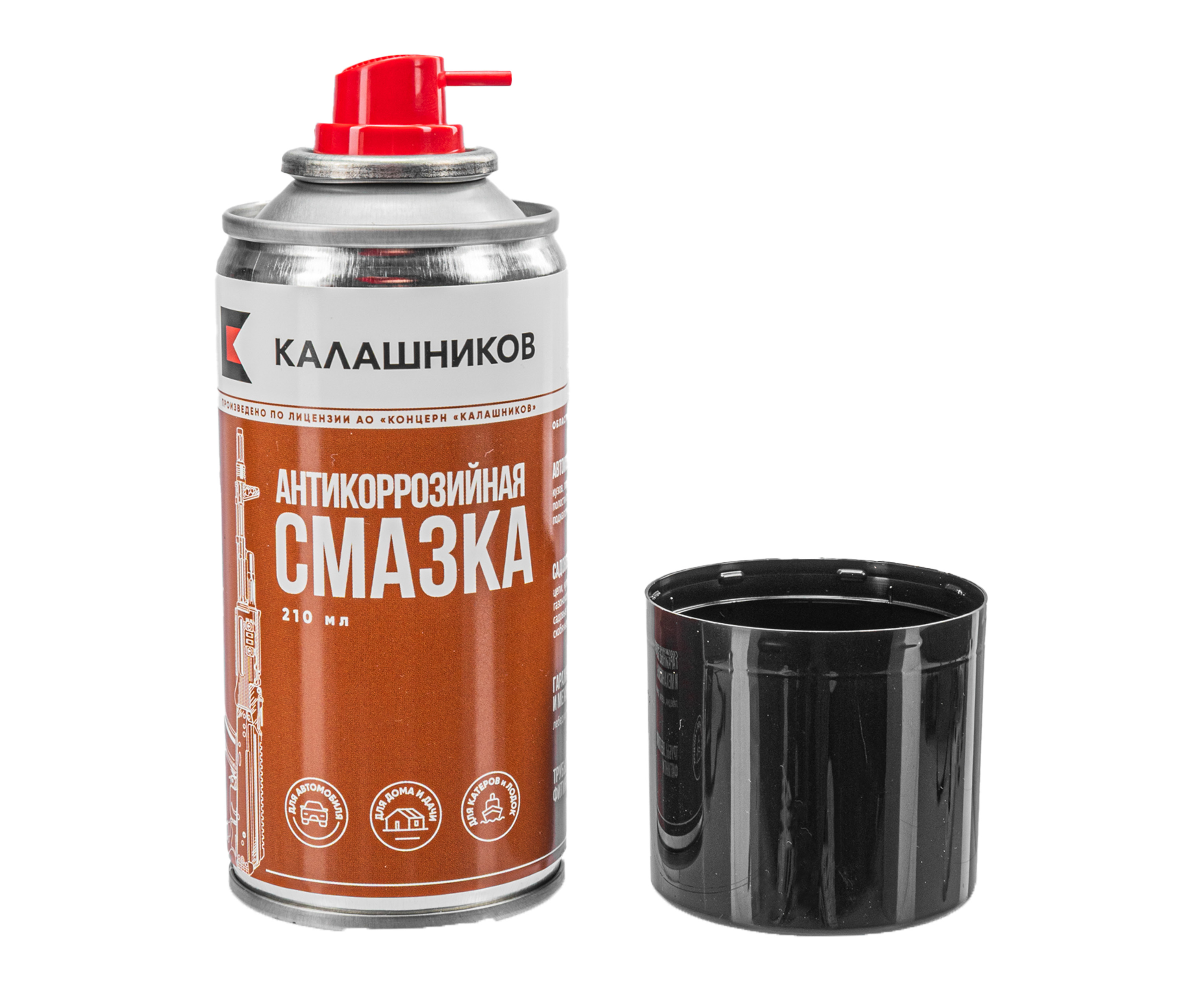 Смазка антикоррозийная Калашников (210 мл, аэрозоль)