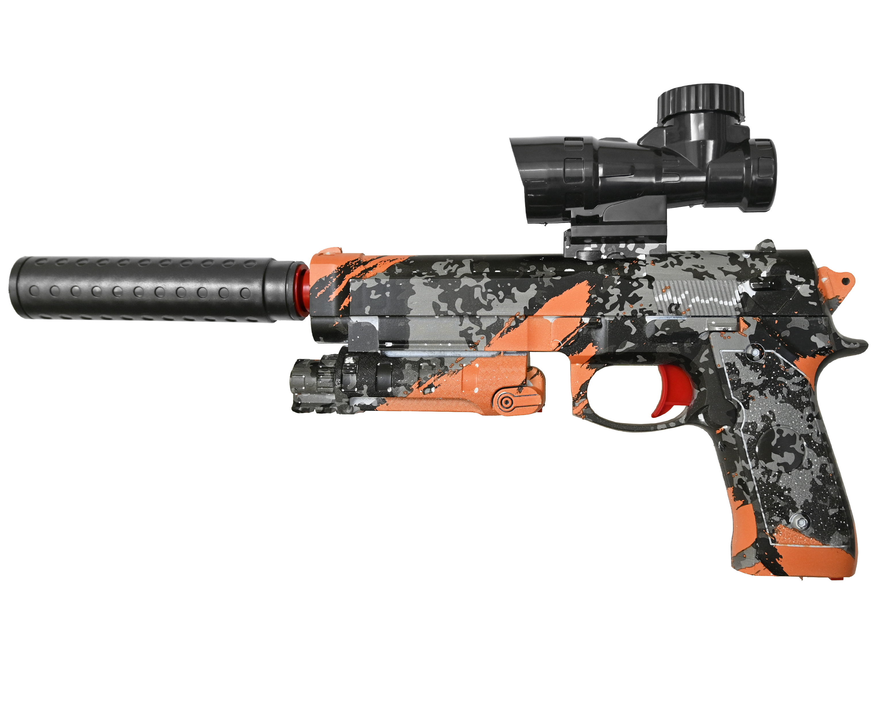 Гелевый пистолет-пулемет Angry Ball B92 Military